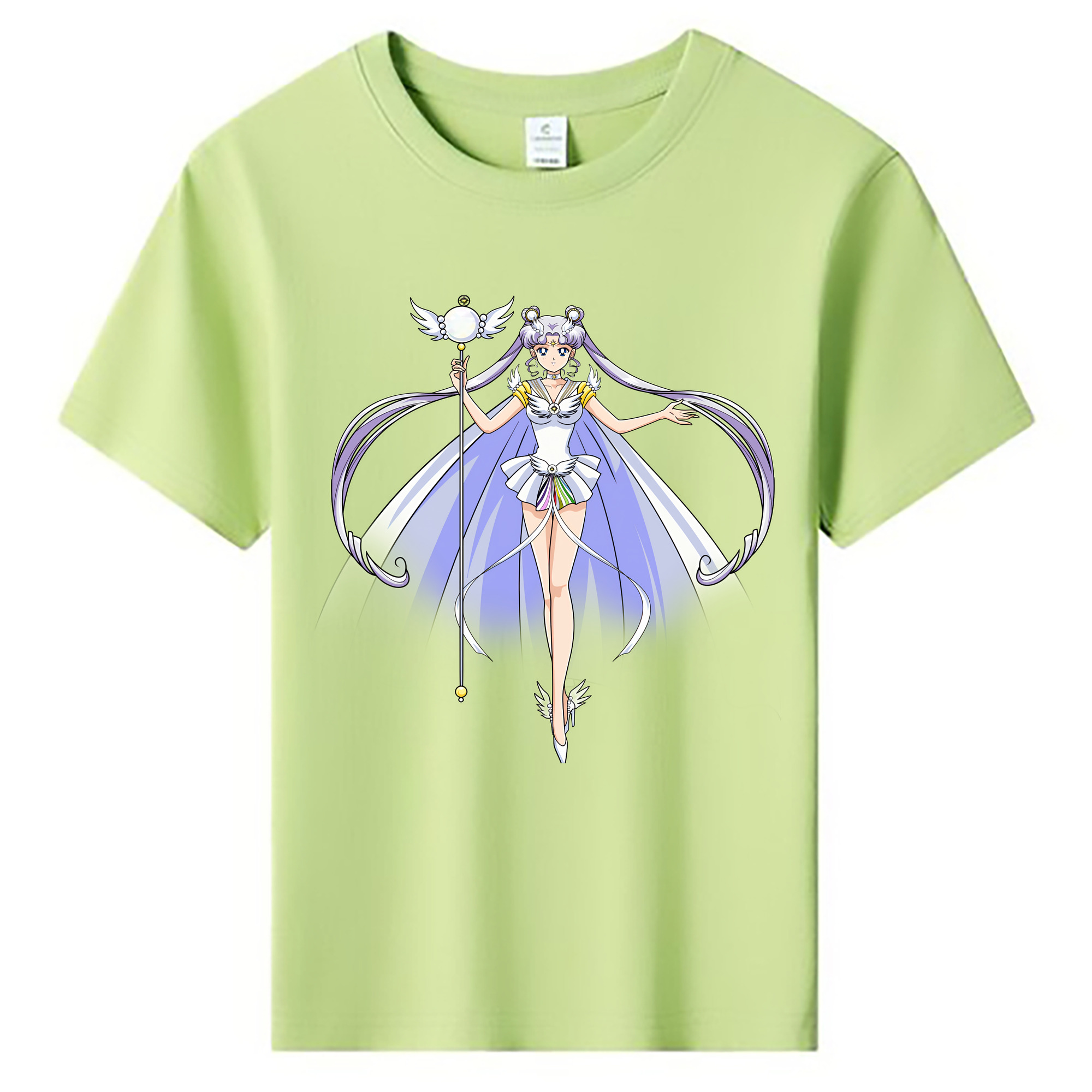（画像用） 美少女戦士セーラームーン 月野 うさぎ つきの うさぎ Sailor Moon Tsukino Usagi 綿100％キッズTシャツ（フロントプリント）